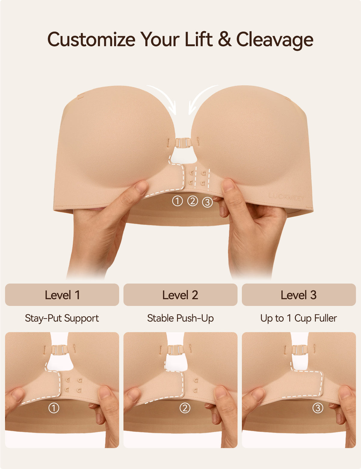StayLift Strapless Bra