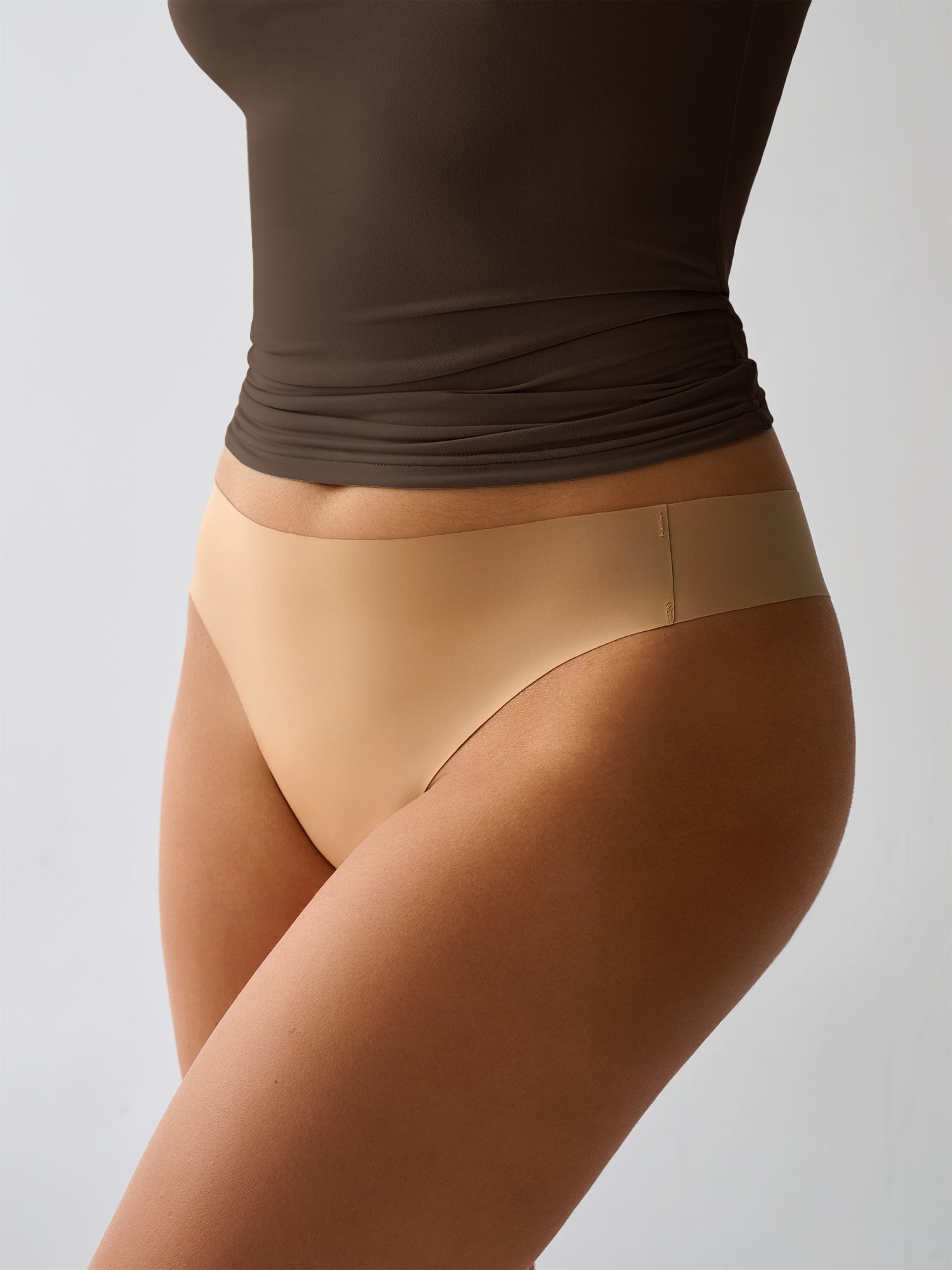 Women's Seamless Cotton Thongs