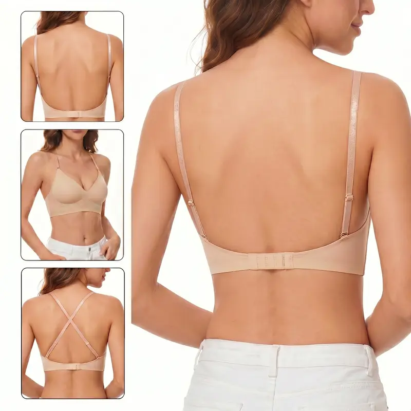 Low Back Backless Bras - Multiway Straps