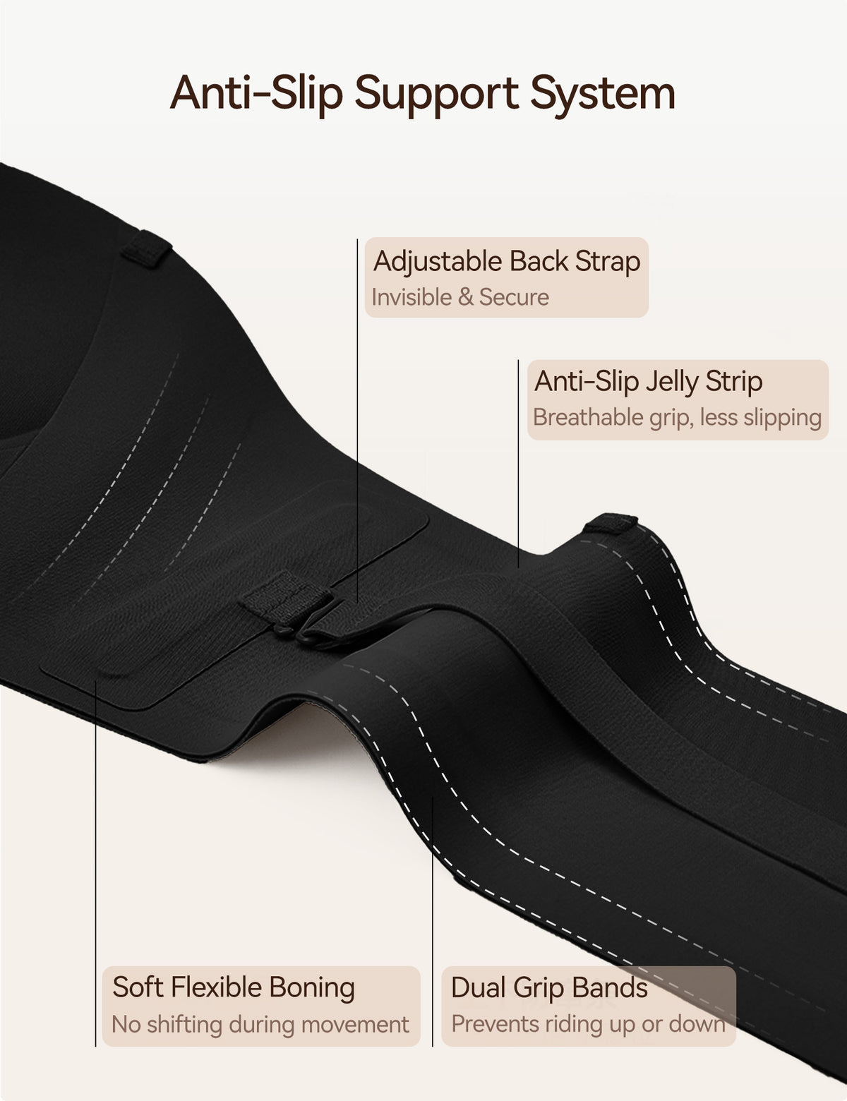 StayLift Strapless Bra