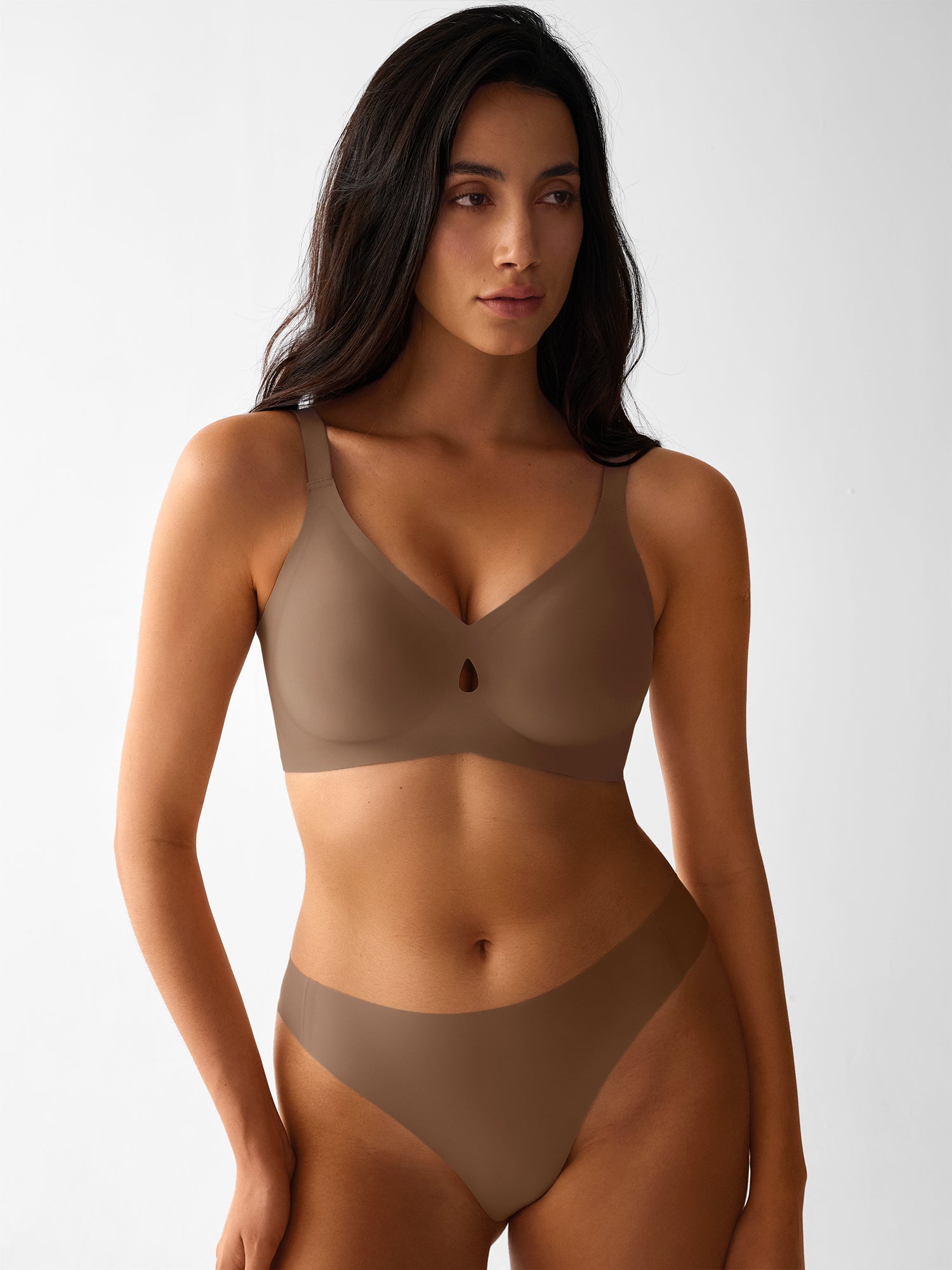 Water-drop Seamless Wireless Bra