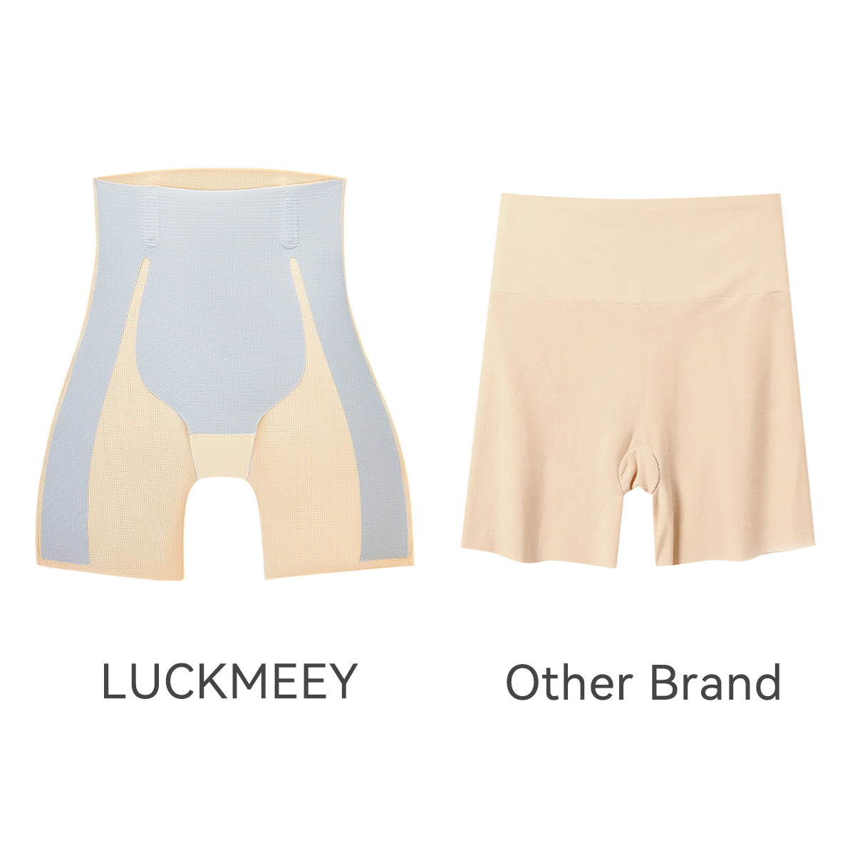 Seamless Shapewear Shorts – High Waist Tummy Control & Butt Lift