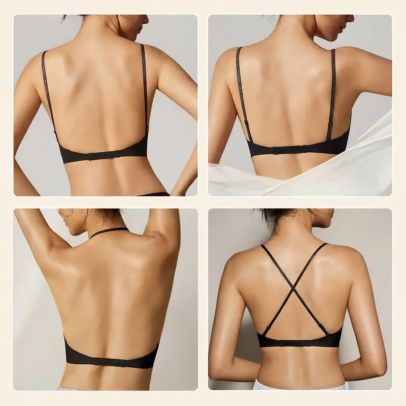 Low Back Backless Bras - Multiway Straps