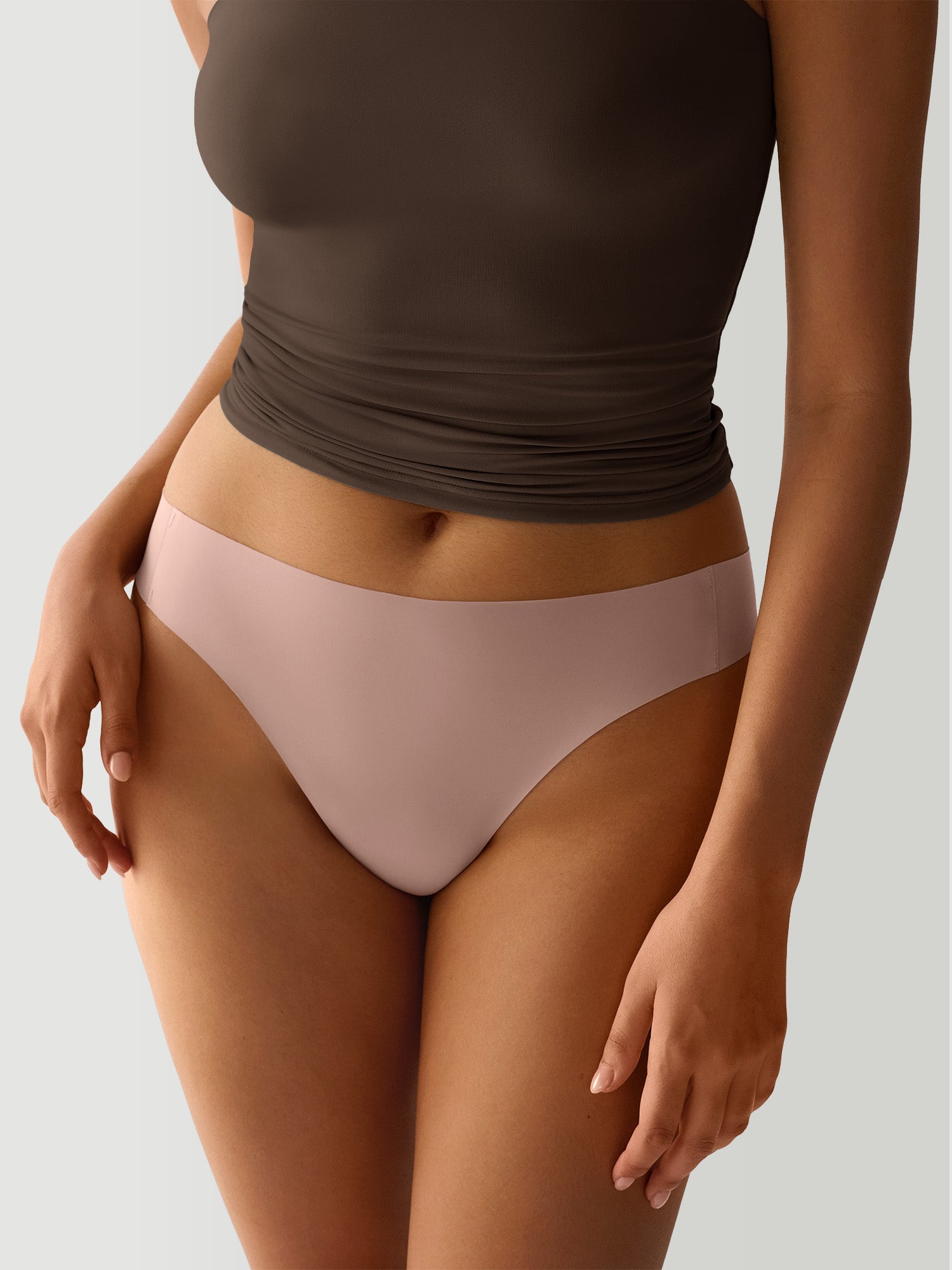 Women's Seamless Cotton Thongs