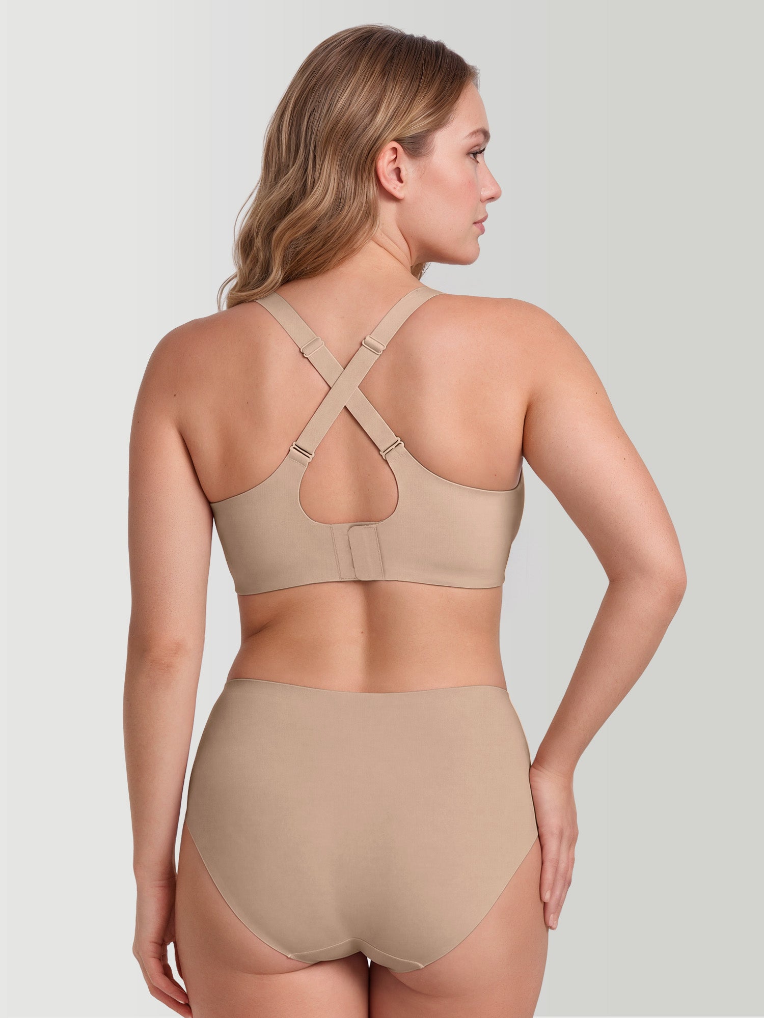 Water-drop Seamless Wireless Bra