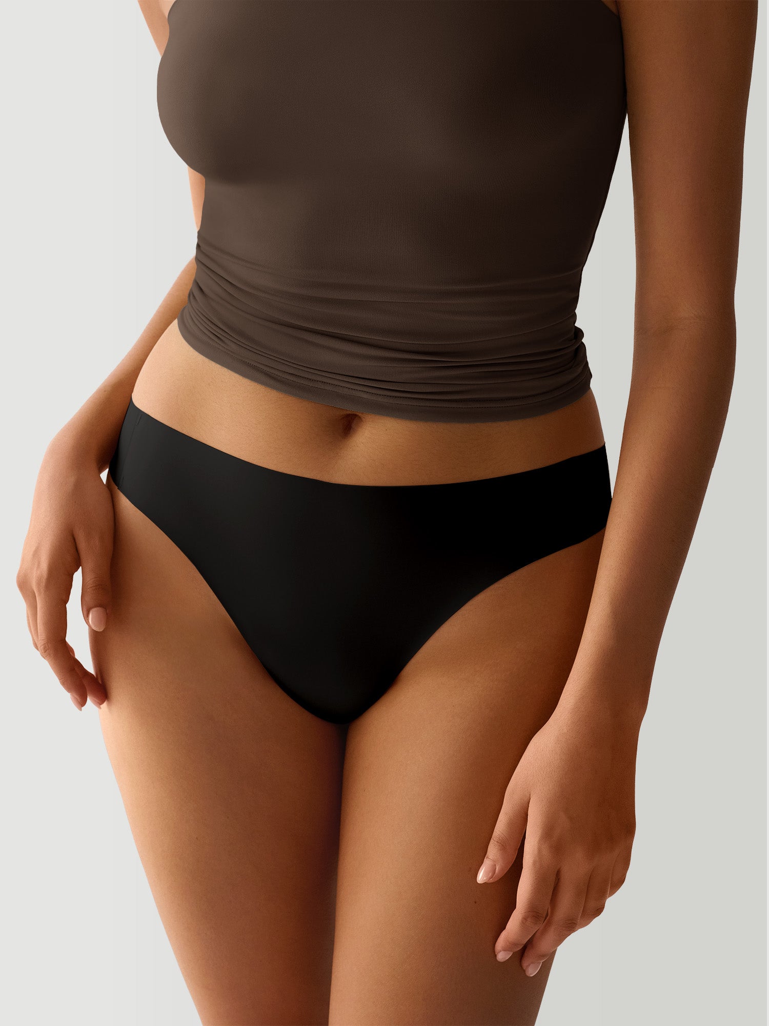 Women's Seamless Cotton Thongs