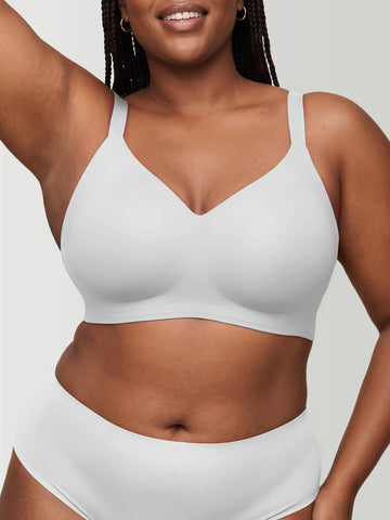 Push Up Plunge Supportive Bra - Wireless & Seamless