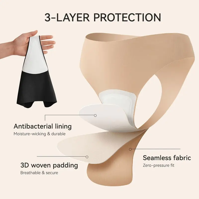 Women's Seamless Cotton Thongs
